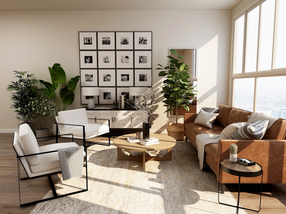 Modern house gallery